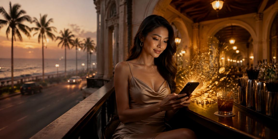 Pengguna mengakses akaun kiss88 dengan selamat melalui telefon pintar di Malaysia